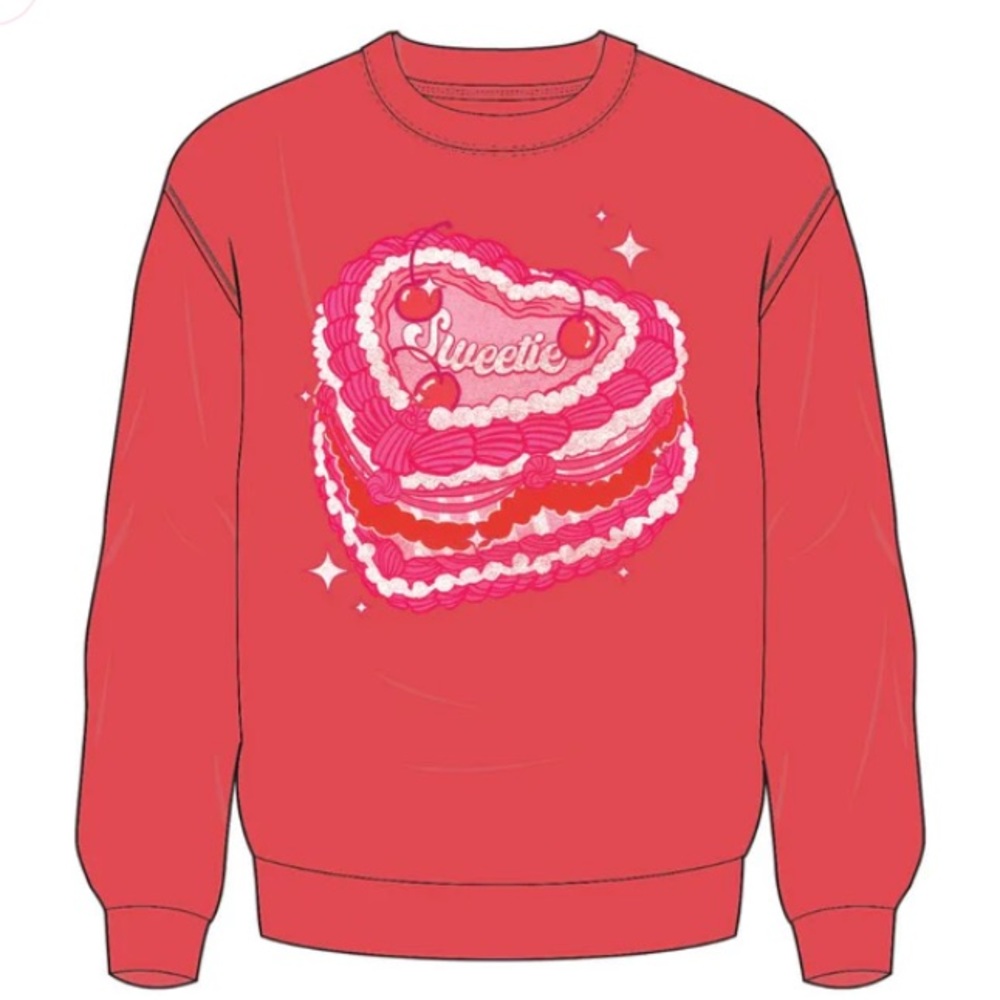 living fully co valentine’s day sweatshirt